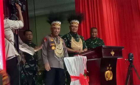 Sejarah Di Indonesia Mako Baru Polda Papua Diresmikan Panglima TNI