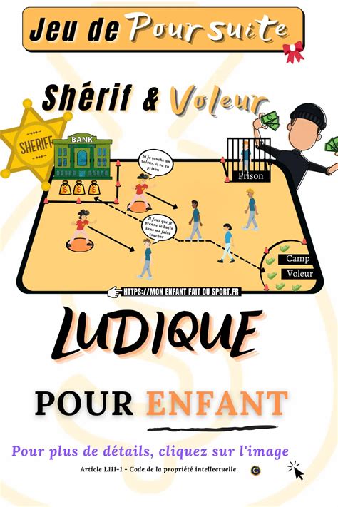 Règle shérif et voleur Mon enfant fait du sport