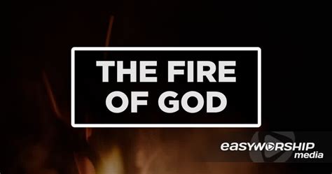 The Fire Of God By Church Fuel EasyWorship Media