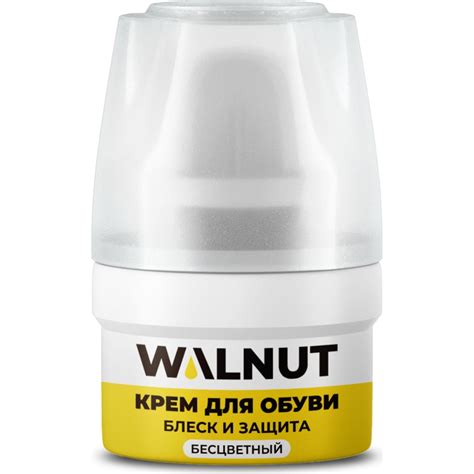 Бесцветный крем для обуви WALNUT 60 мл WLN0398 - выгодная цена, отзывы ...