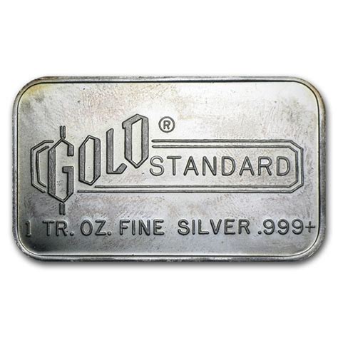 Buy 1 oz Silver Bar - Engelhard (Gold Standard) | APMEX