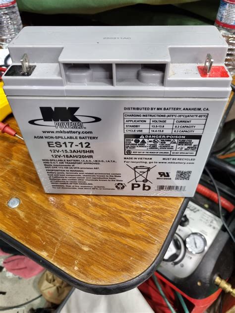 Mk Es17 12 Battery 12v 18ah Rechargeable Sealed Lead Acid For 45 In Palo Alto Ca For Sale