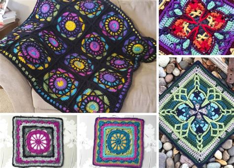 Stained Glass Crochet Squares Ideas Styles Idea