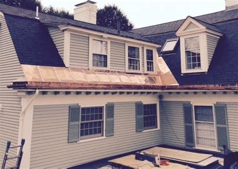 Copper Roofing In Wellesley Ma Gf Sprague And Company Inc