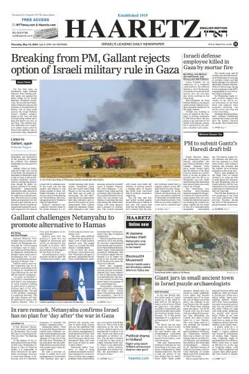 Haaretz English Edition Newspaper Subscription Pressreader