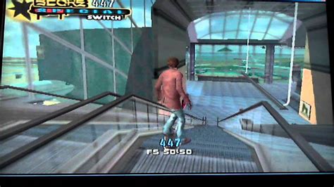 Tony Hawk S Underground Remix Psp Airport Gameplay Rus Commentary