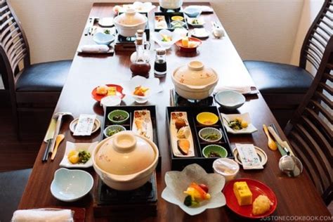 Traditional Japanese Table Setting