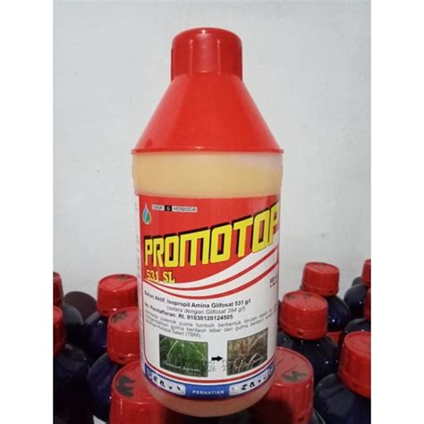 Jual Herbisida Racun Rumput Sistemik Promotop Sl Ml Shopee