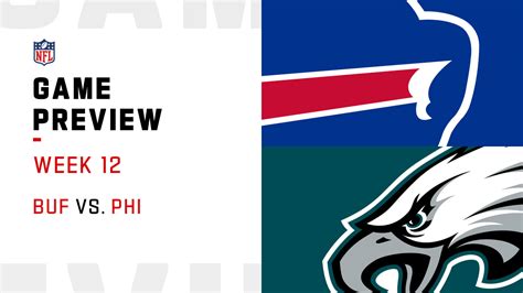 Buffalo Bills vs. Philadelphia Eagles preview | Week 12