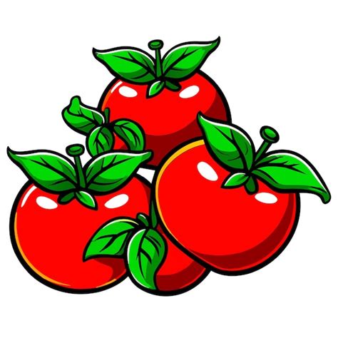 Premium Vector | Tomato plant set cartoon vector illustration