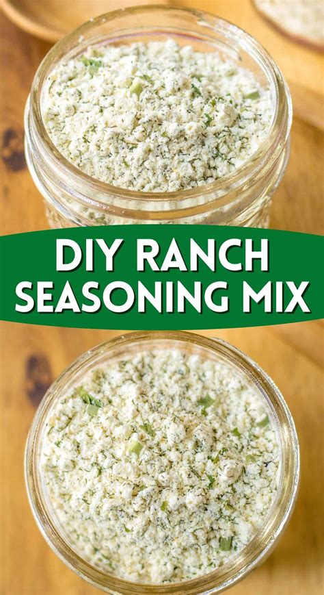 Homemade Ranch Seasoning Mix Recipe