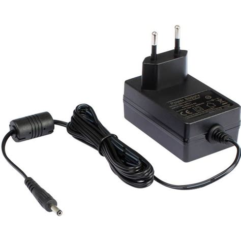 Bloc Dalimentation Universelle AC DC Adaptateur Secteur 12V 2A Fiche