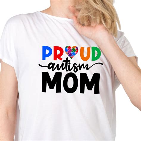 Proud Autism Mom T Shirt T For Autism Mom Autism Etsy