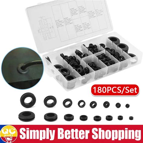 Pcs Rubber Grommet Firewall Hole Plug Kit Wire Washer Kit For