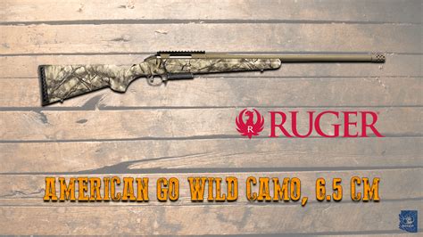 RUGER AMERICAN GO WILD CAMO, 6.5 CM – SOLD OUT – Arizona RMEF