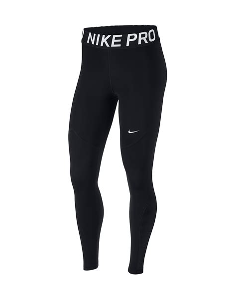 Women S Black Nike Pro Tights Life Style Sports