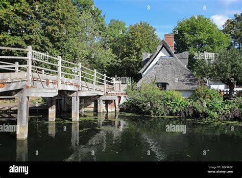 Flatford Mill Suffolk Stock Photo Alamy