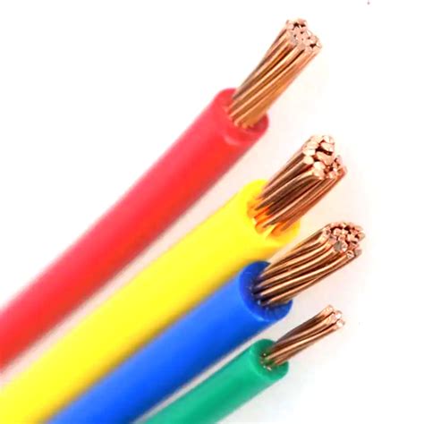 RoHS Compliance UL 1347 PVC Coated Single Core Flexible Electric Wire