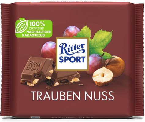 Ritter Sport Czekolada Mleczna Z Orzechami 100 G Ritter Sport