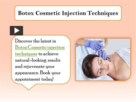 Ppt Botox Cosmetic Injection Techniques Powerpoint Presentation Free To Download Id