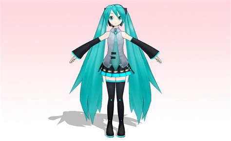 Mmd 3d Custom Miku By Amiamy111 On Deviantart