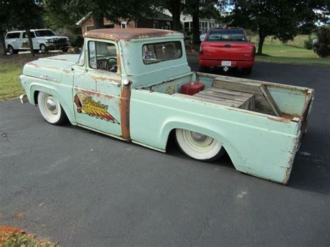 Find Used 1959 Ford F100 Shop Truck Rat Rod 50 With Air Bags In