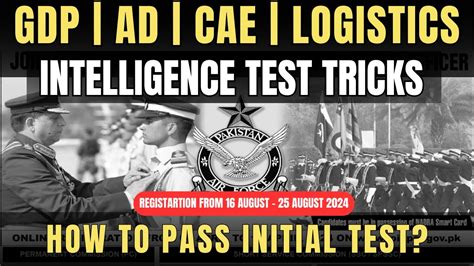 How To Pass Non Verbal Intelligence Test GDP CAE AD A SD