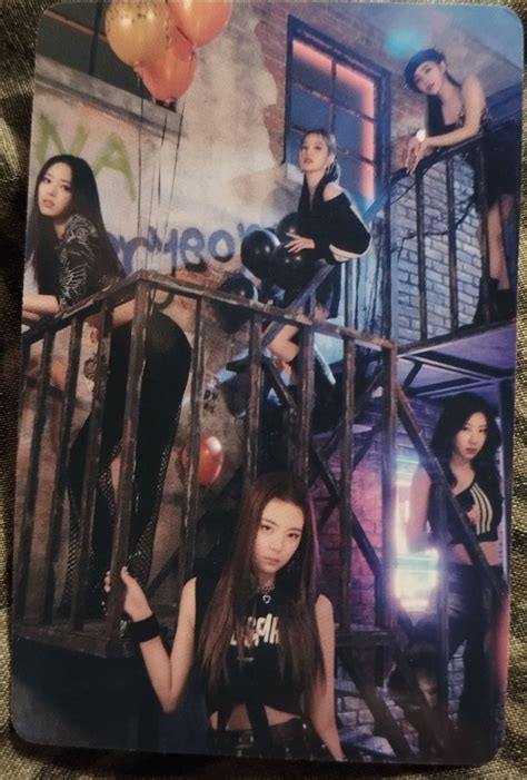 Photocard ITZY Blah Blah Blah Itzy Photocard Concert