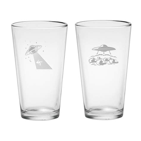 Ufo Pint Beer Glass