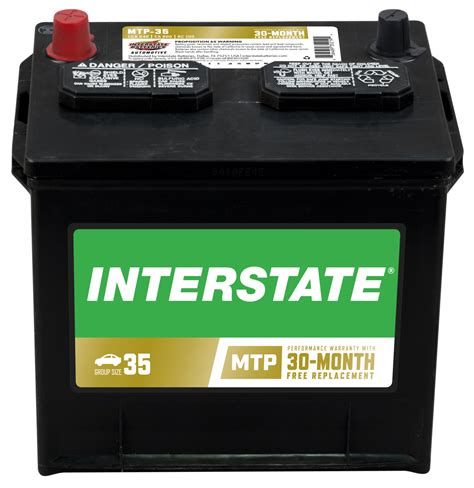 Interstate Mtx Series Automotive Battery Group Size H Off