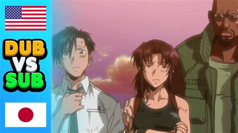 Black Lagoon Season 2 Anime DUB Vs SUB Comparison YouTube