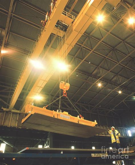 Electromagnetic Crane Photograph by John Mclean/science Photo Library | Pixels