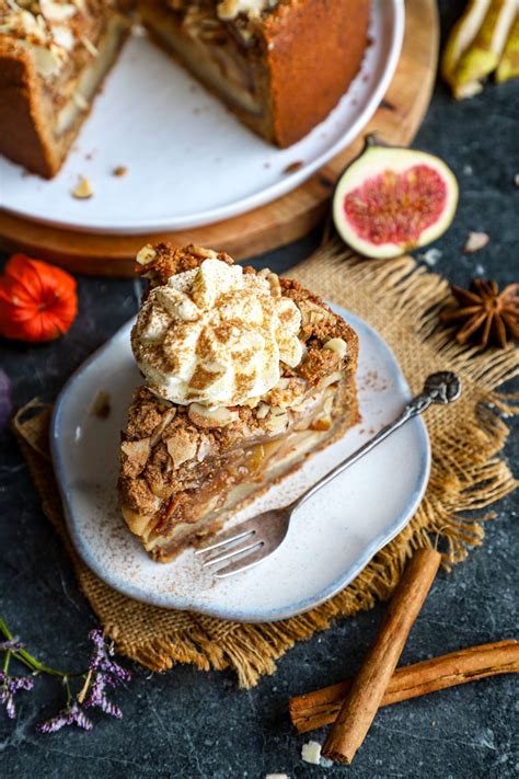 Glutenvrije Perentaart Met Kruimeldeeg Marike Bol