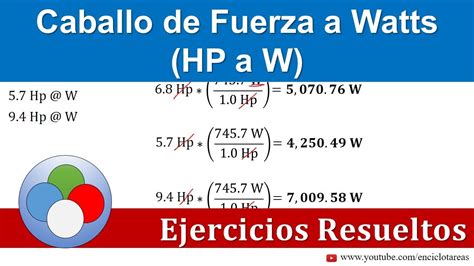 Transformar Hp Em Watts