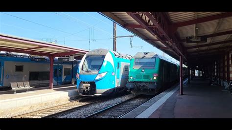 Vid O Sur La Gare De St Tienne Ch Teaucreux Fret R N Youtube