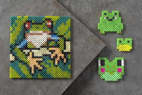 Frog Perler Beads 35 Free Patterns Diy Candy