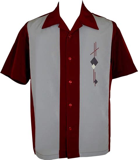 Beretro Lucky Paradise Camicia Da Bowling Stile Vintage Cubano