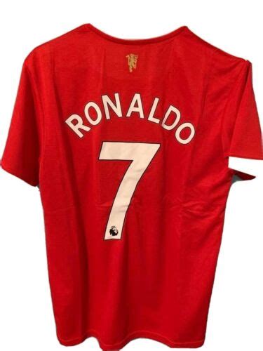 Buy Cristiano Ronaldo #7 Jersey Manchester United 20212022 Home Soccer ...