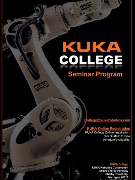 Seminar Program (PDF) - KUKA Robotics