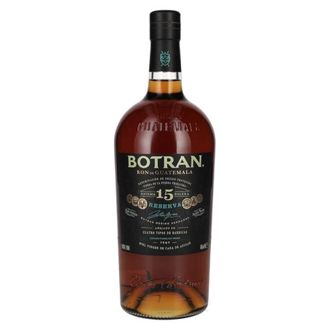 Botran Ron Añejo Reserva 15 Sistema Solera 40 Vol 1l