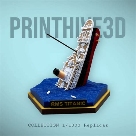 Titanic Sinking Model Detailed Replica Diorama, Titanic Toys, Titanic ...