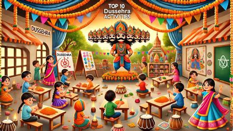 Top 10 Dussehra Activities for Kindergarten Kids