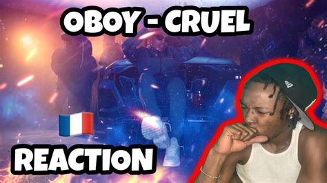 AMERICAN REACTS TO FRENCH DRILL RAP OBOY Cruel Clip Officiel