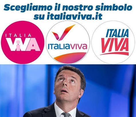 Italia Viva Il Simbolo Si Sceglie Online Renzi Presenta Le Tre