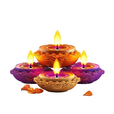 Design De Velas Feliz Diwali Diya Png Tema Do Festival Das Luzes