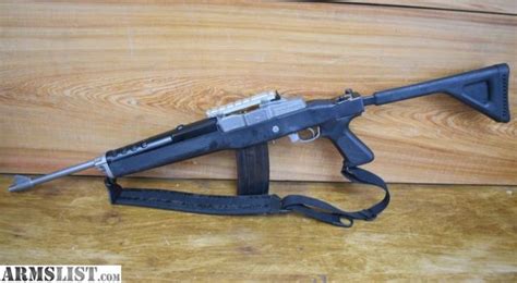 Armslist For Sale Ruger Mini 14 223 Ranch Stainless Rifle With Choate Folding Stock