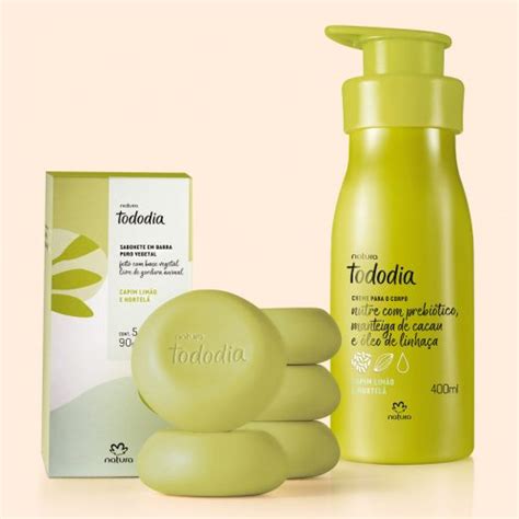 Conjunto Natura Tododia Capim Limão e Hortelã Eba Promoção