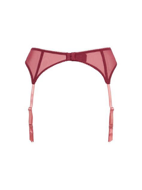 Gossard Superboost Lace Suspender Garter Belt High Rise Sexy Lingerie