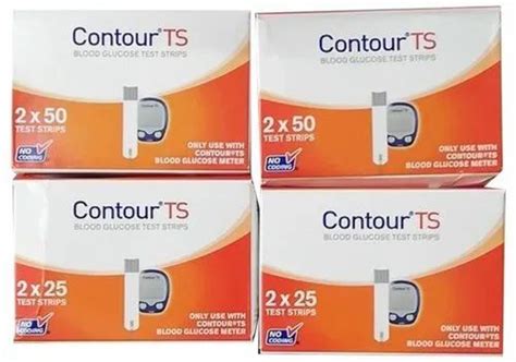 Contour TS Blood Glucose Test Strip At Rs 950 Box Dhanbad ID