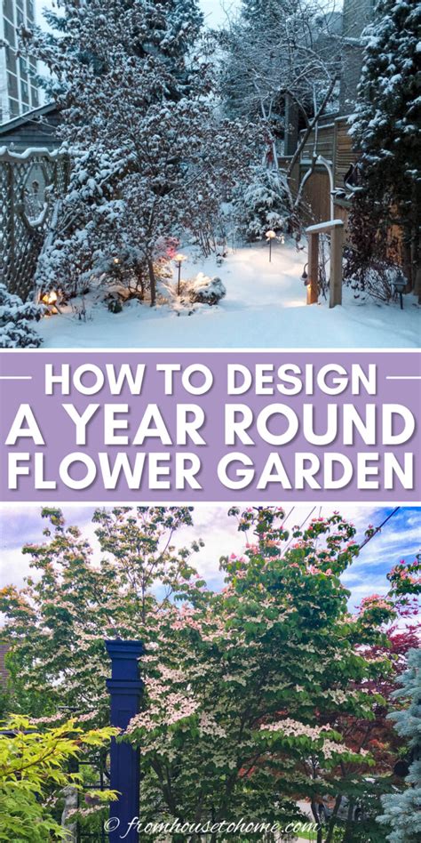 Year Round Flower Garden Tour